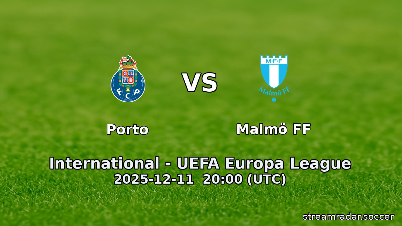 Porto vs Malmö FF