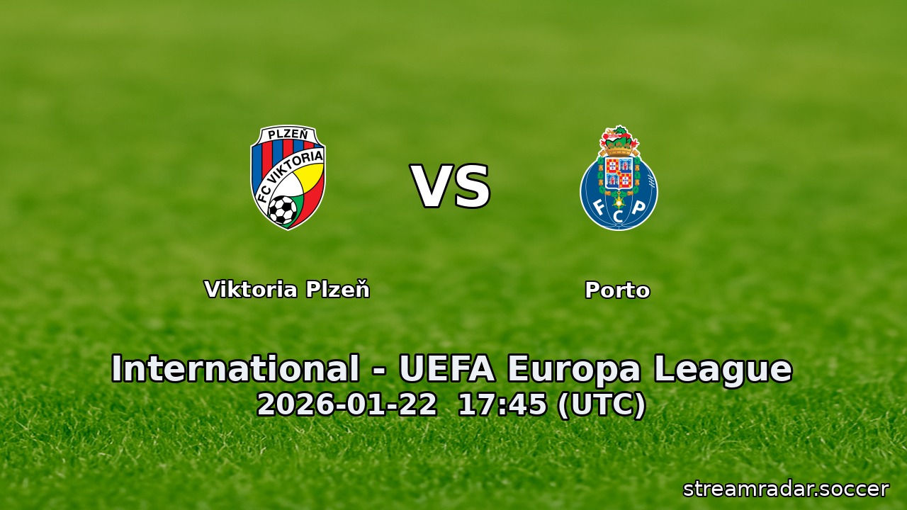 Viktoria Plzeň vs Porto