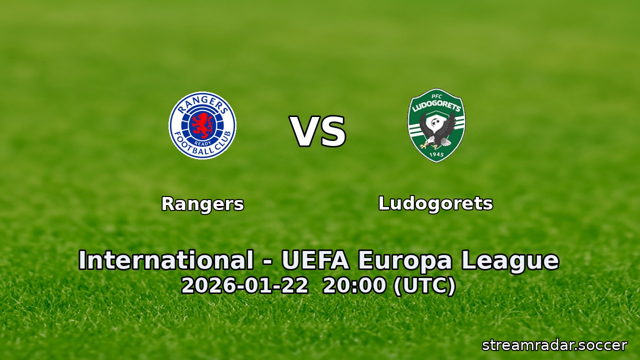 Rangers vs Ludogorets