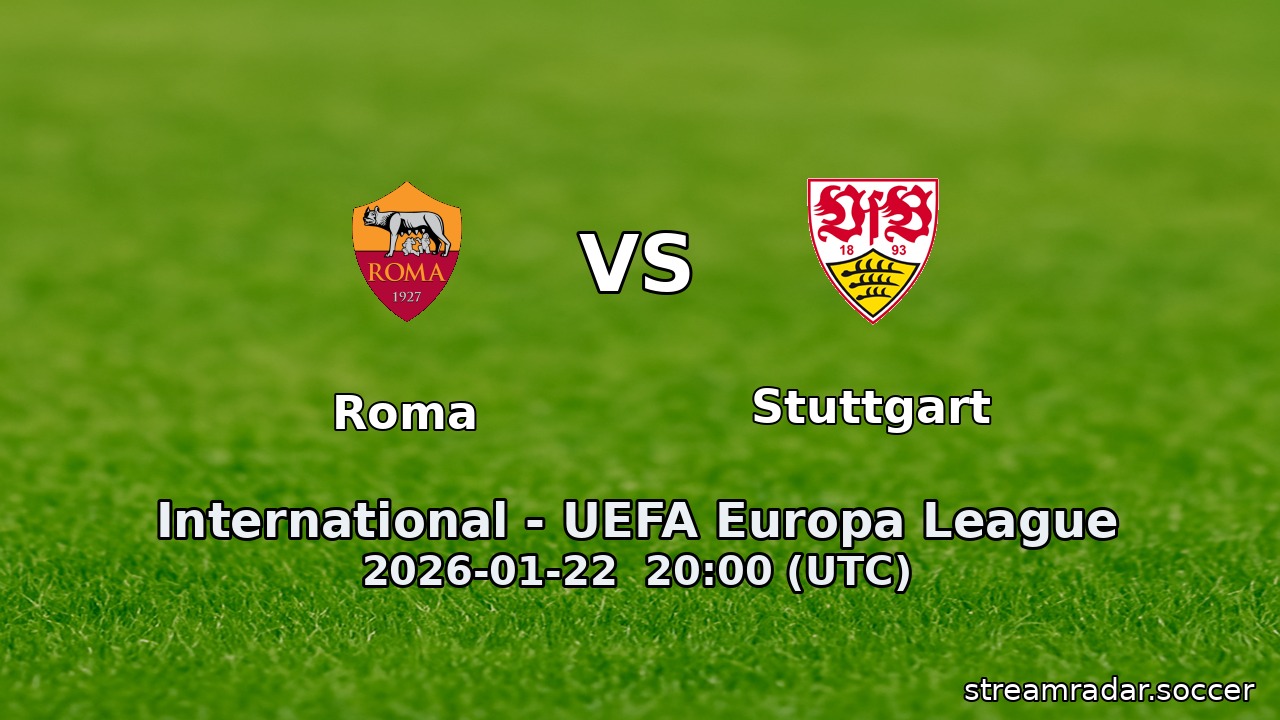Roma vs Stuttgart