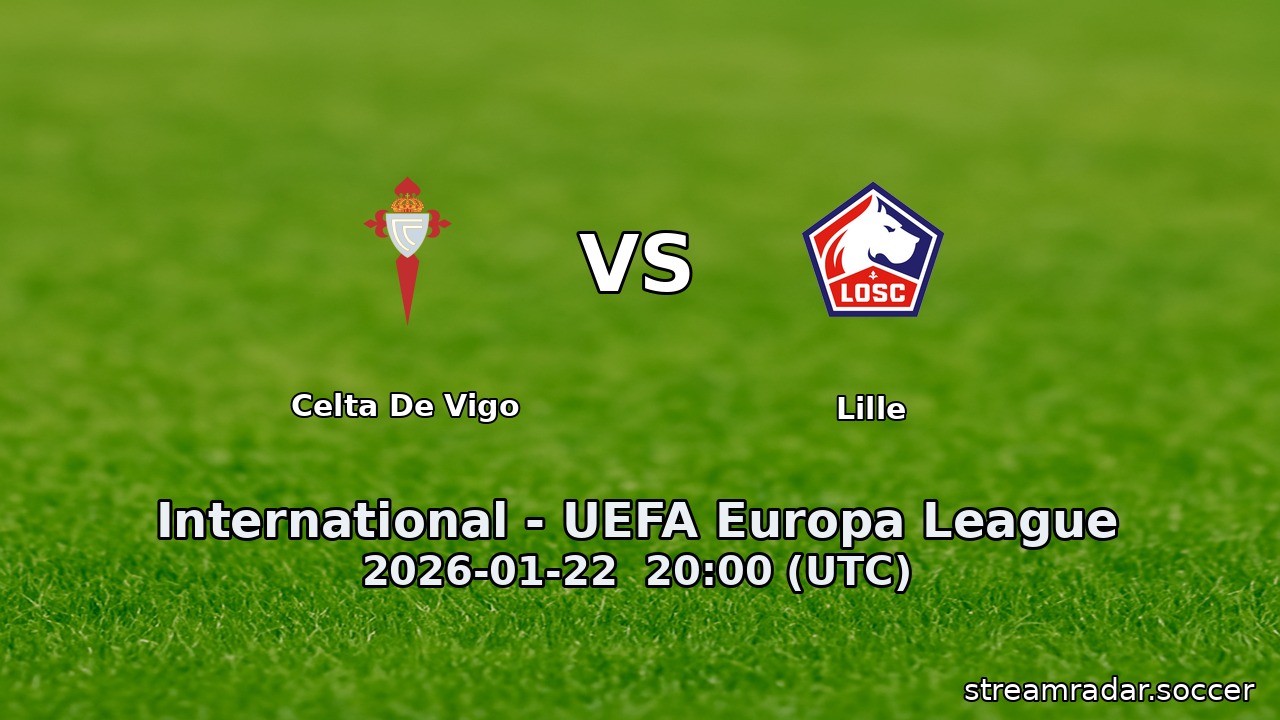 Celta De Vigo vs Lille