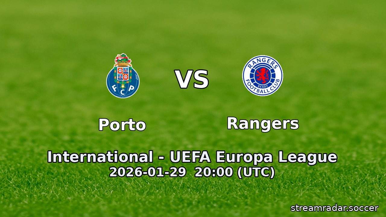 Porto vs Rangers