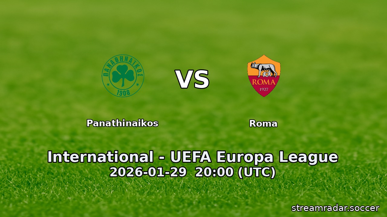 Panathinaikos vs Roma