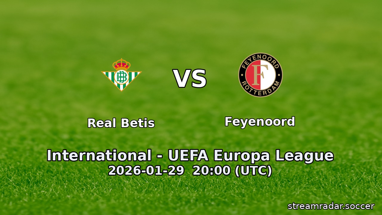 Real Betis vs Feyenoord