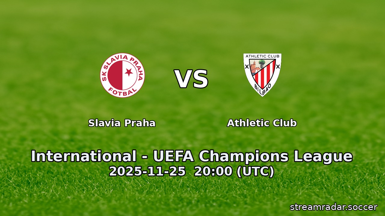 Slavia Praha vs Athletic Club