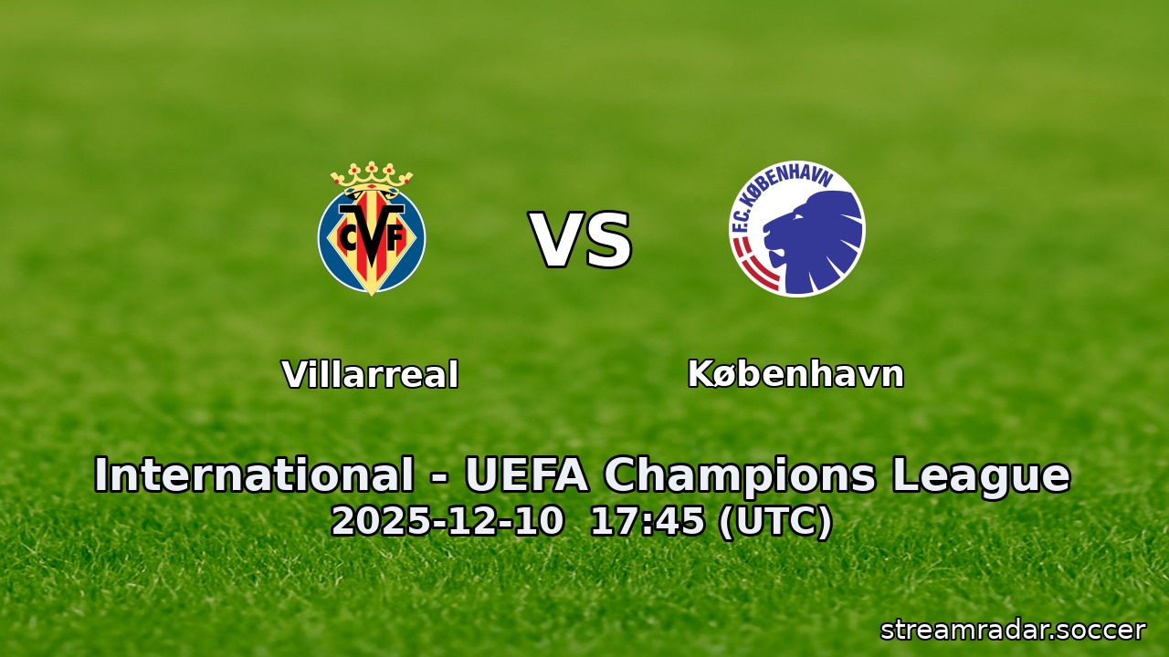 Villarreal vs København