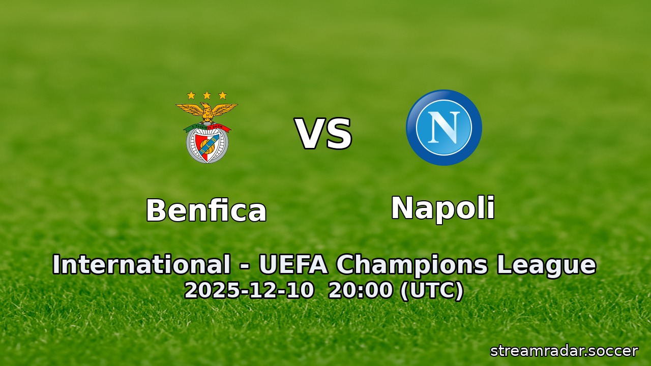 Benfica vs Napoli