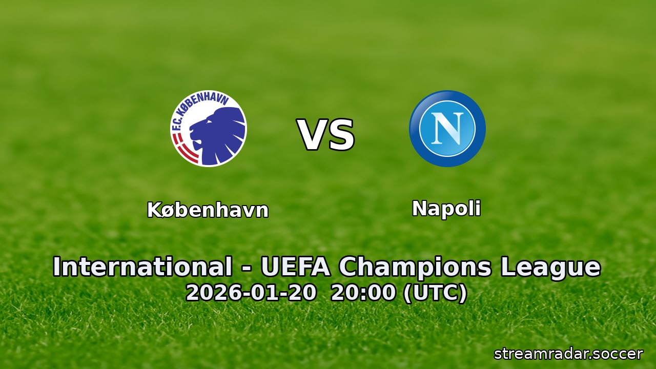 København vs Napoli