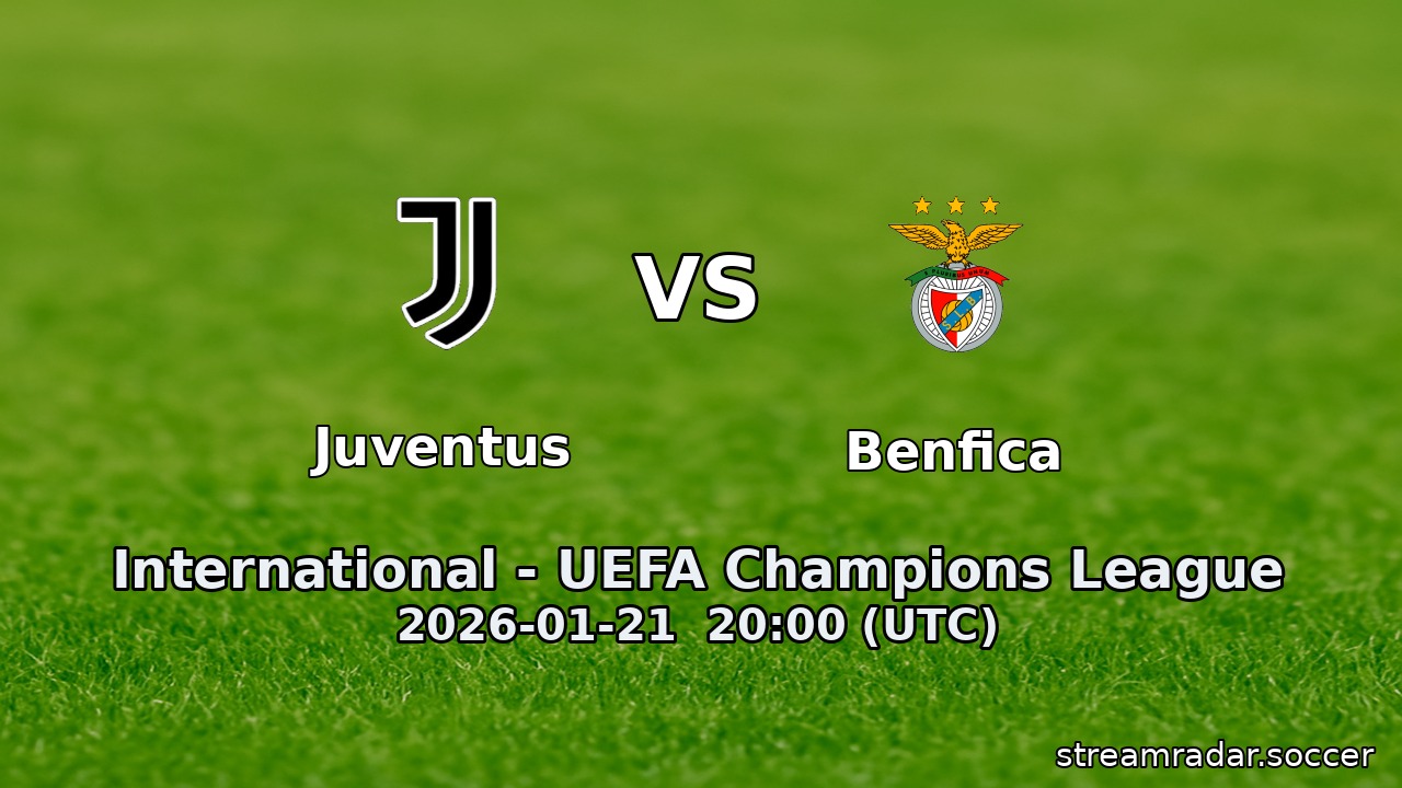 Juventus vs Benfica