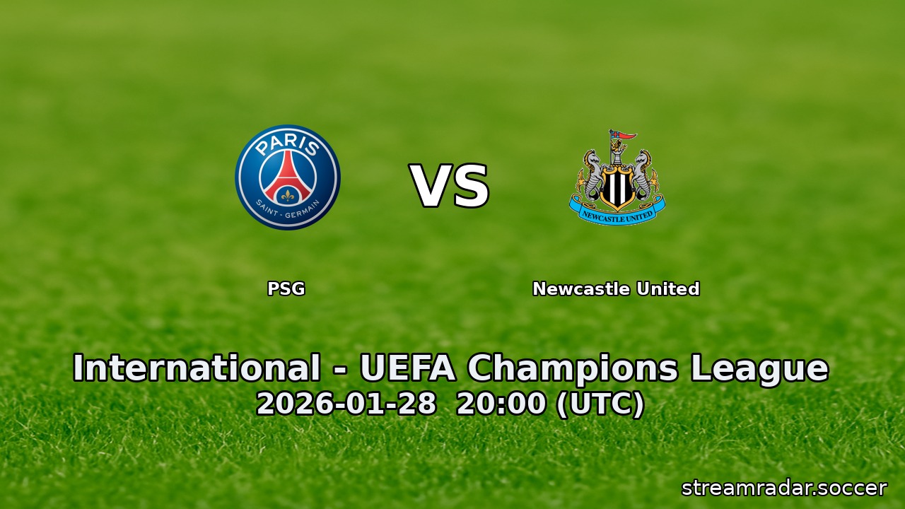 PSG vs Newcastle United