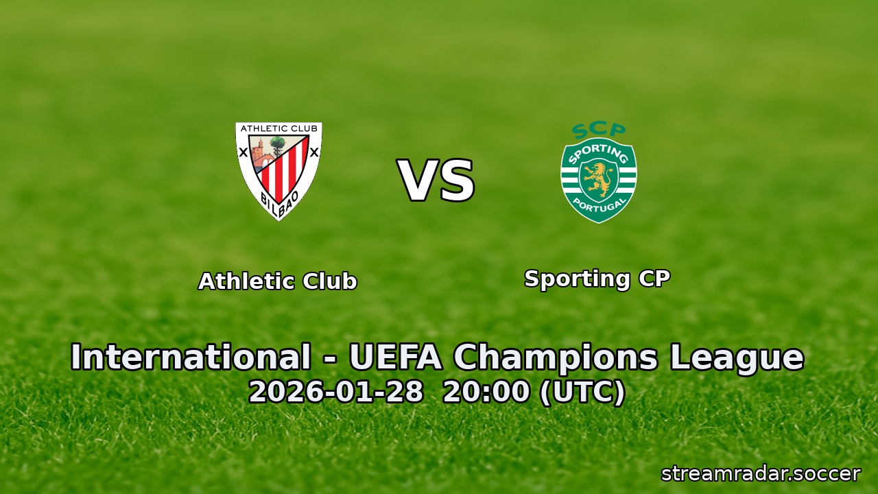 Athletic Club vs Sporting CP