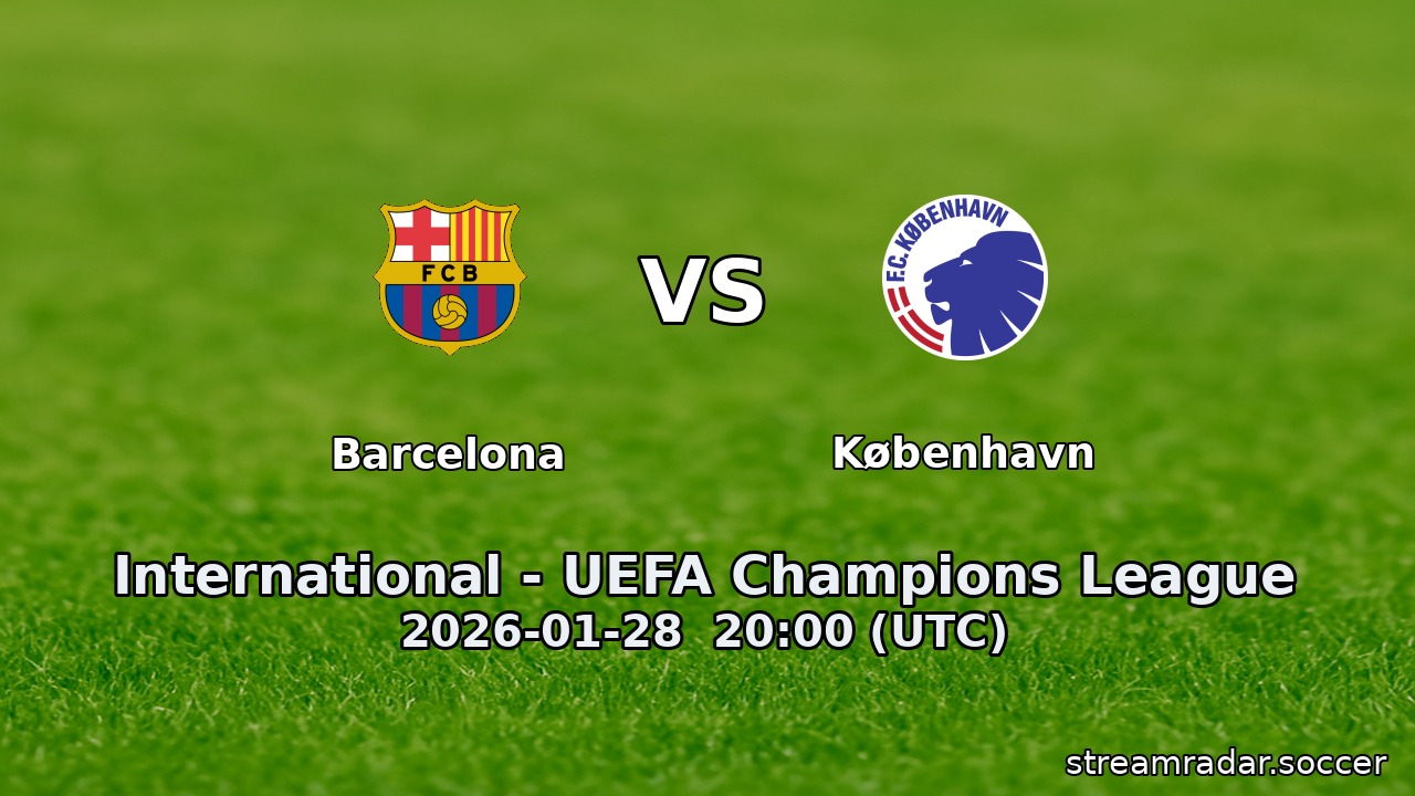Barcelona vs København