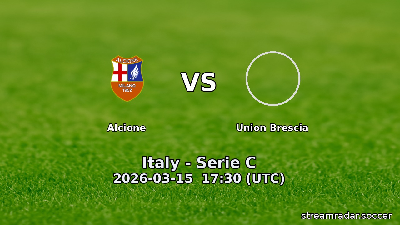 Alcione vs Union Brescia