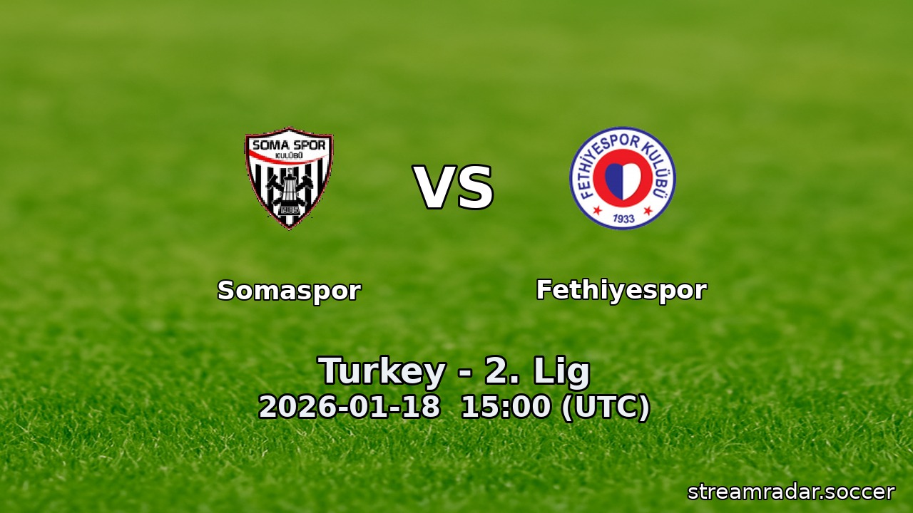 Somaspor vs Fethiyespor