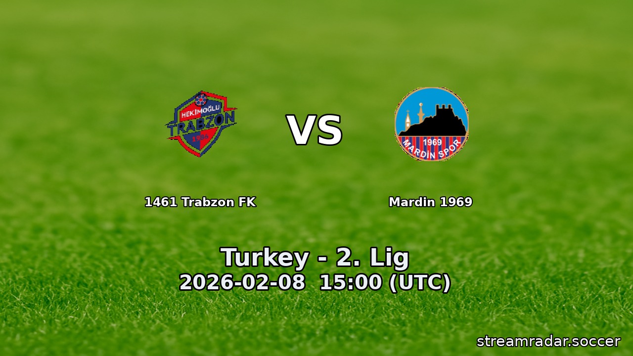 1461 Trabzon FK vs Mardin 1969