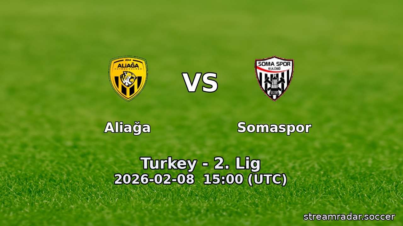 Aliağa vs Somaspor