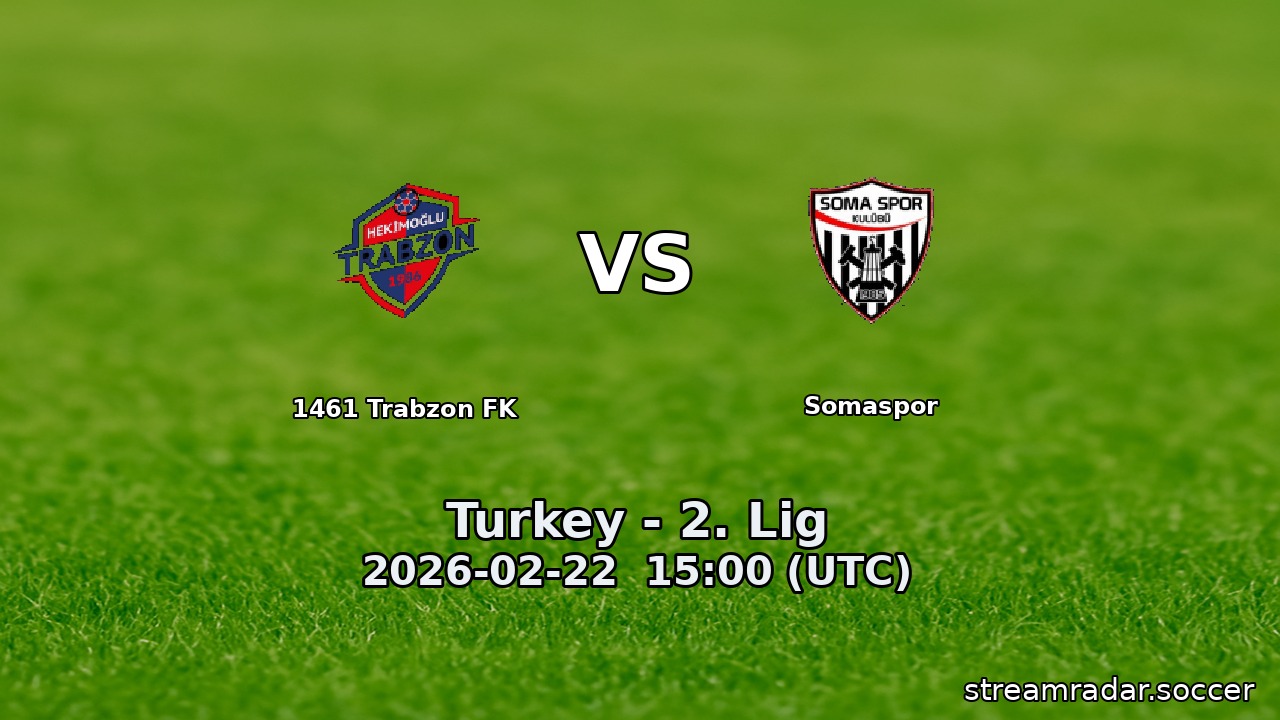 1461 Trabzon FK vs Somaspor