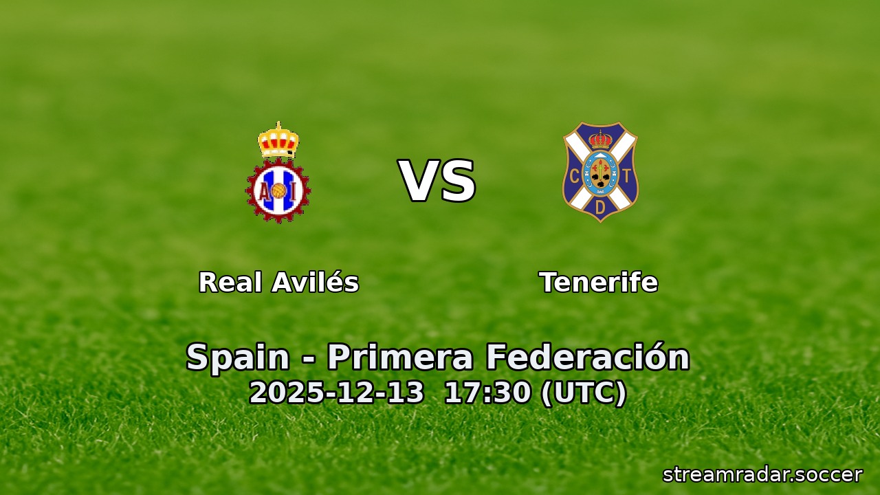 Real Avilés vs Tenerife