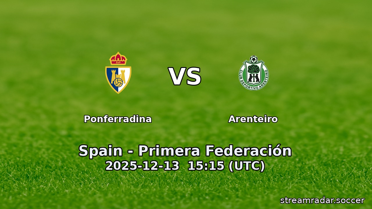 Ponferradina vs Arenteiro