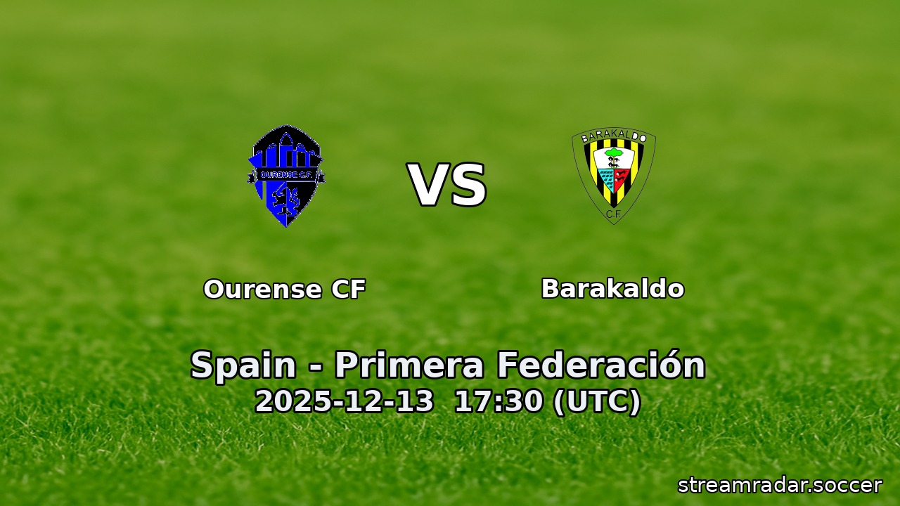 Ourense CF vs Barakaldo
