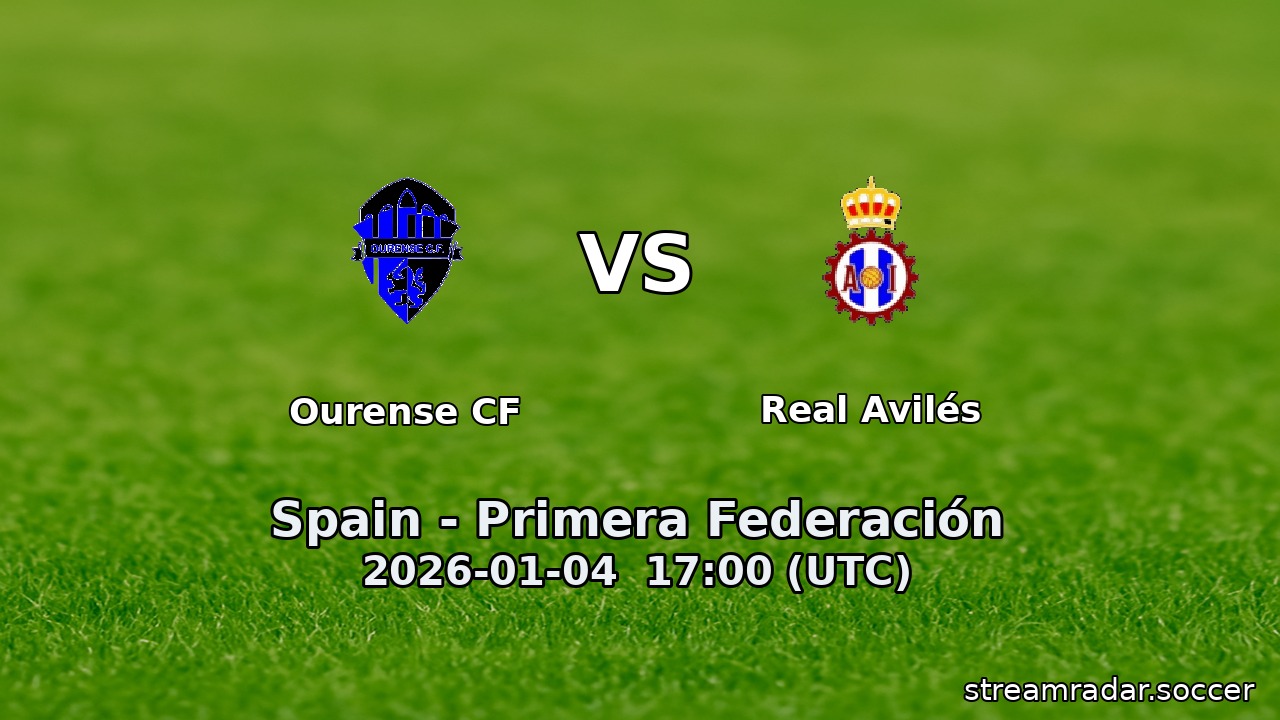 Ourense CF vs Real Avilés