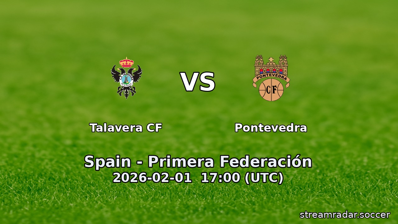 Talavera CF vs Pontevedra