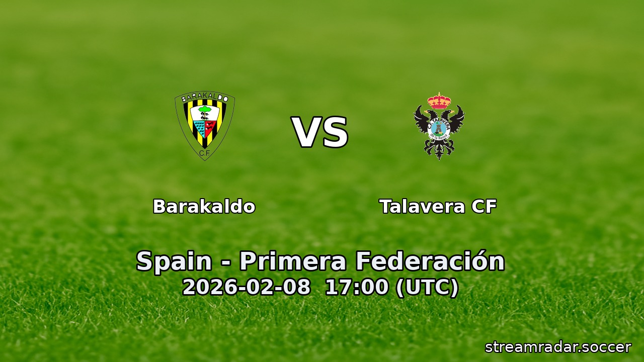Barakaldo vs Talavera CF