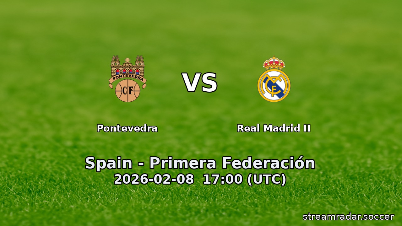 Pontevedra vs Real Madrid II