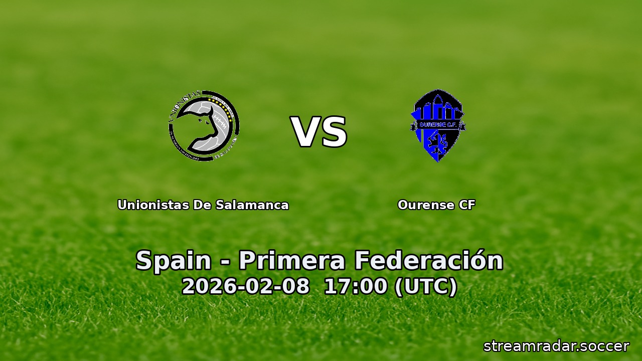 Unionistas De Salamanca vs Ourense CF