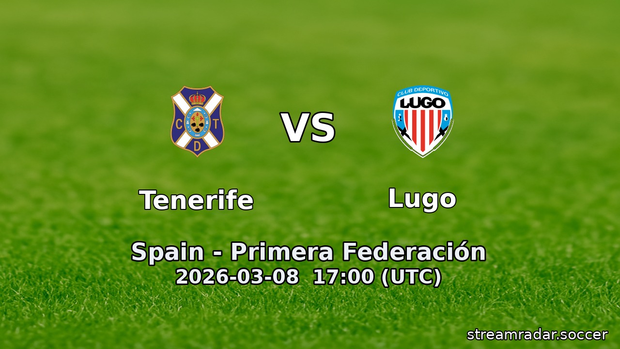 Tenerife vs Lugo