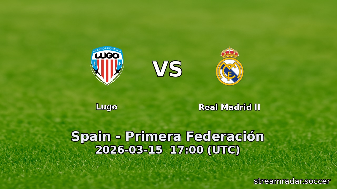 Lugo vs Real Madrid II