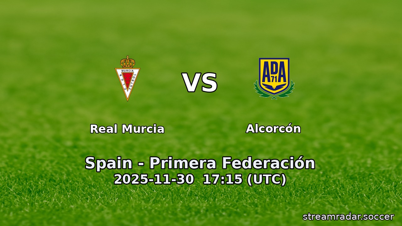 Real Murcia vs Alcorcón