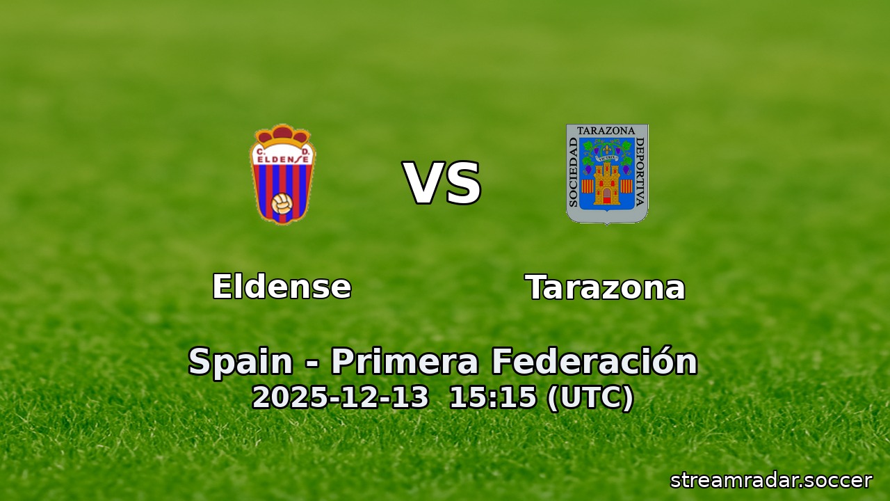 Eldense vs Tarazona