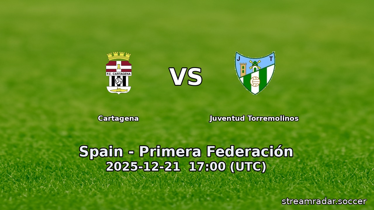 Cartagena vs Juventud Torremolinos