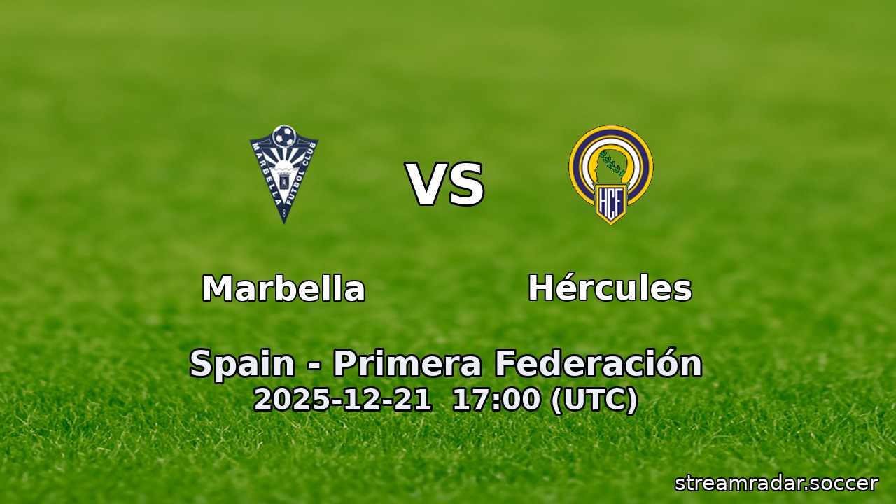 Marbella vs Hércules