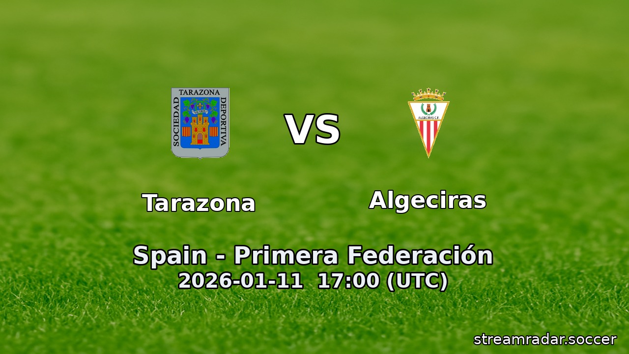 Tarazona vs Algeciras