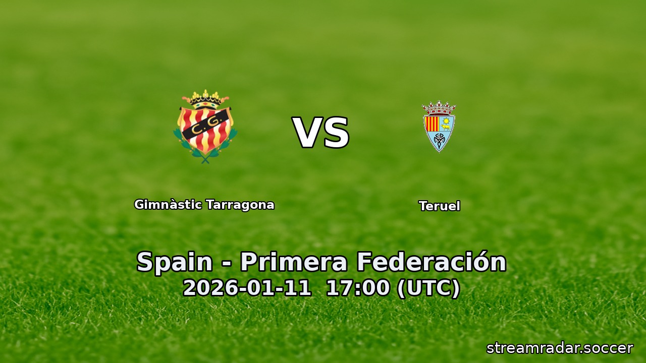 Gimnàstic Tarragona vs Teruel