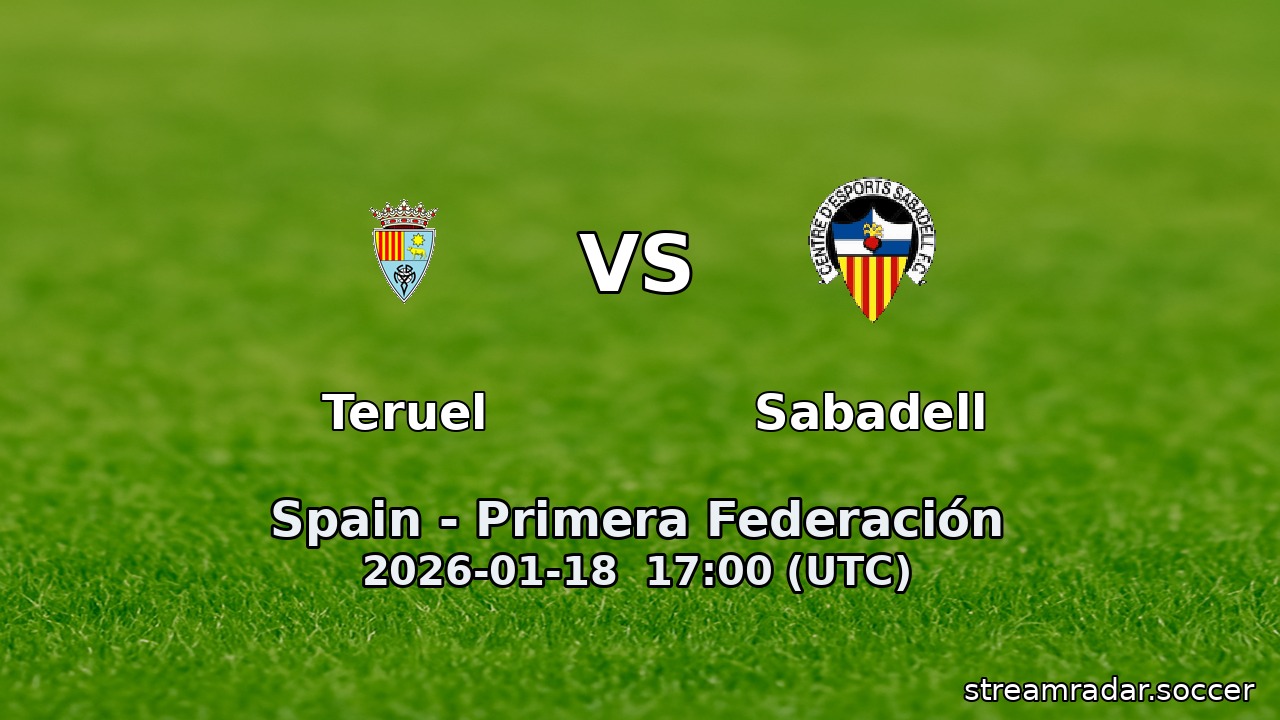 Teruel vs Sabadell
