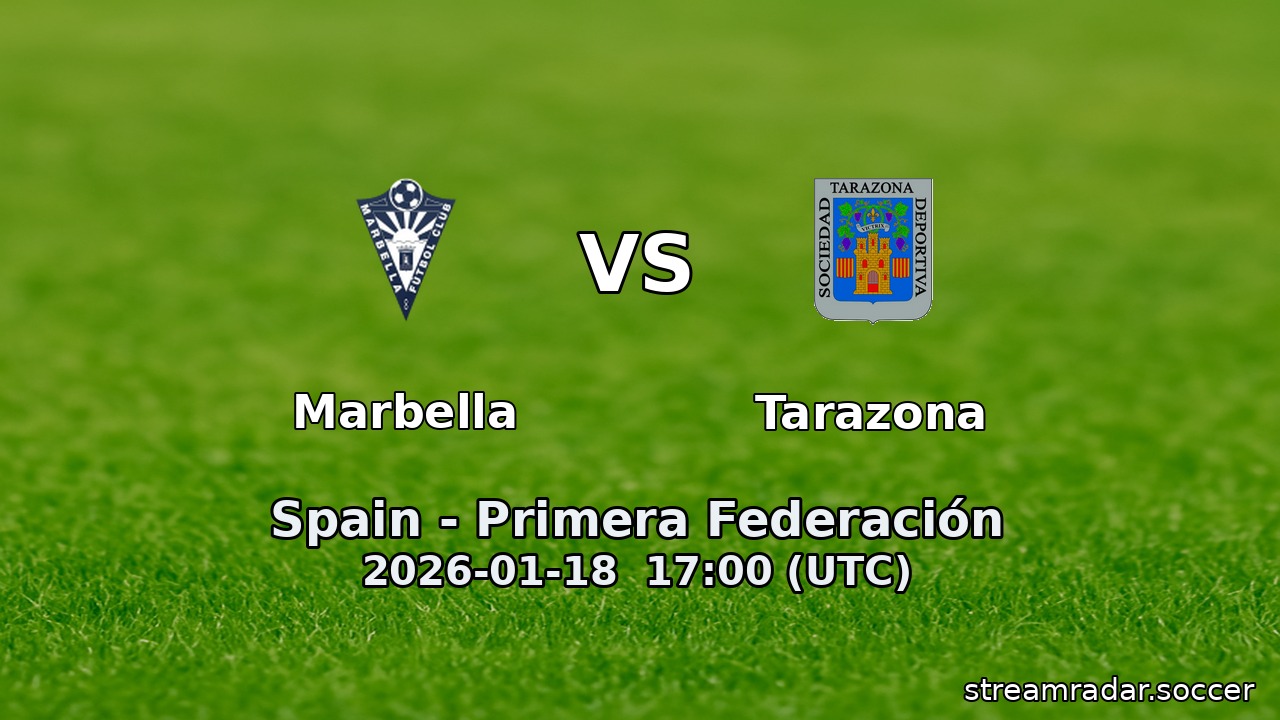 Marbella vs Tarazona