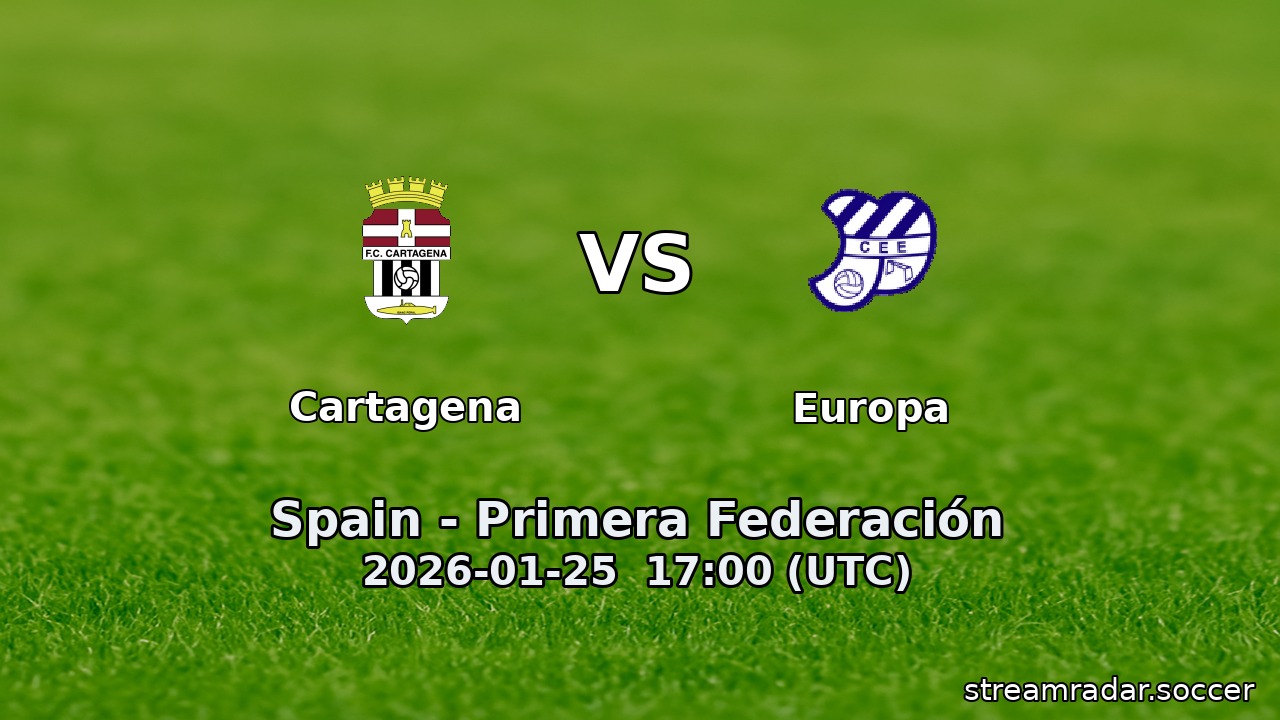 Cartagena vs Europa