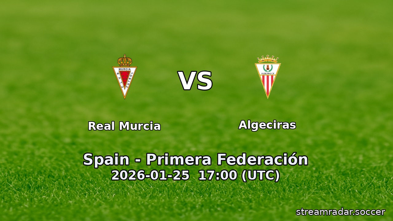 Real Murcia vs Algeciras
