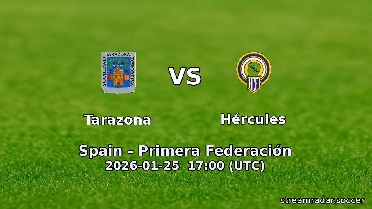 Tarazona vs Hércules