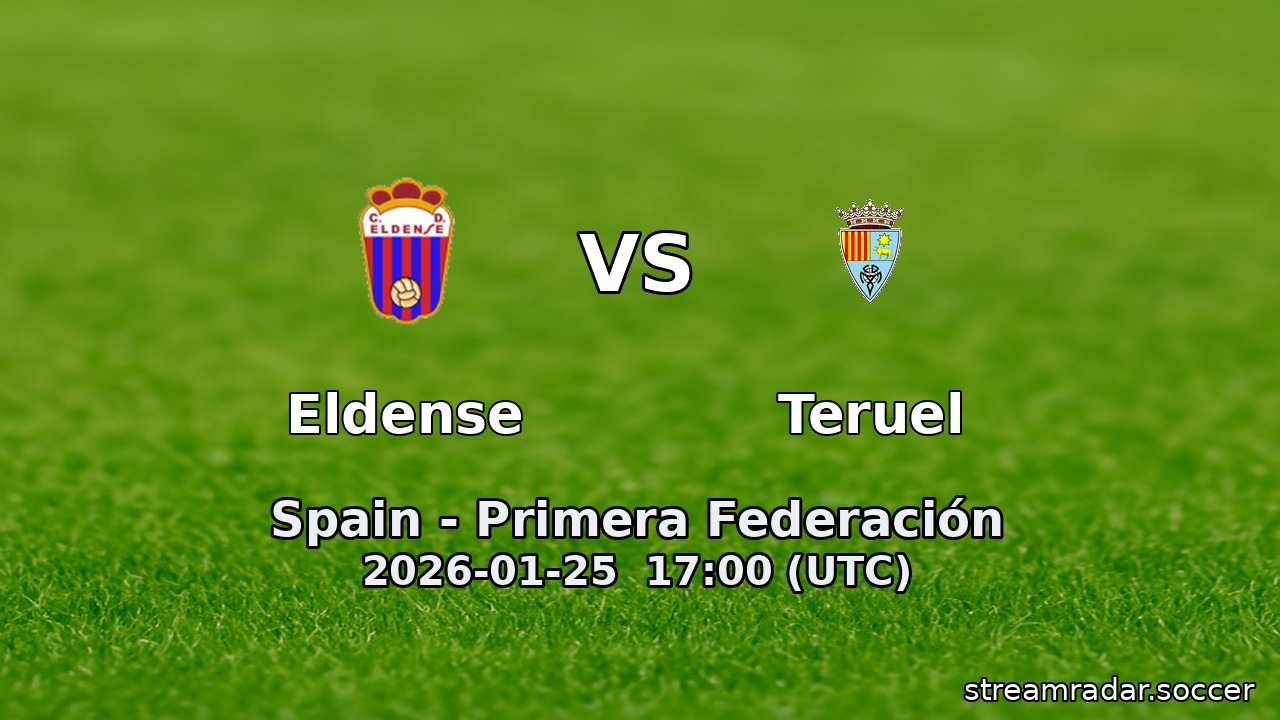 Eldense vs Teruel