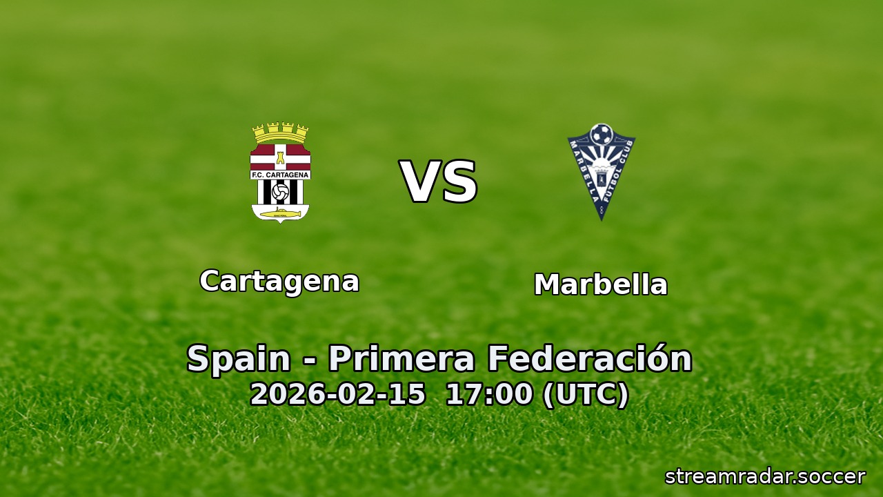 Cartagena vs Marbella