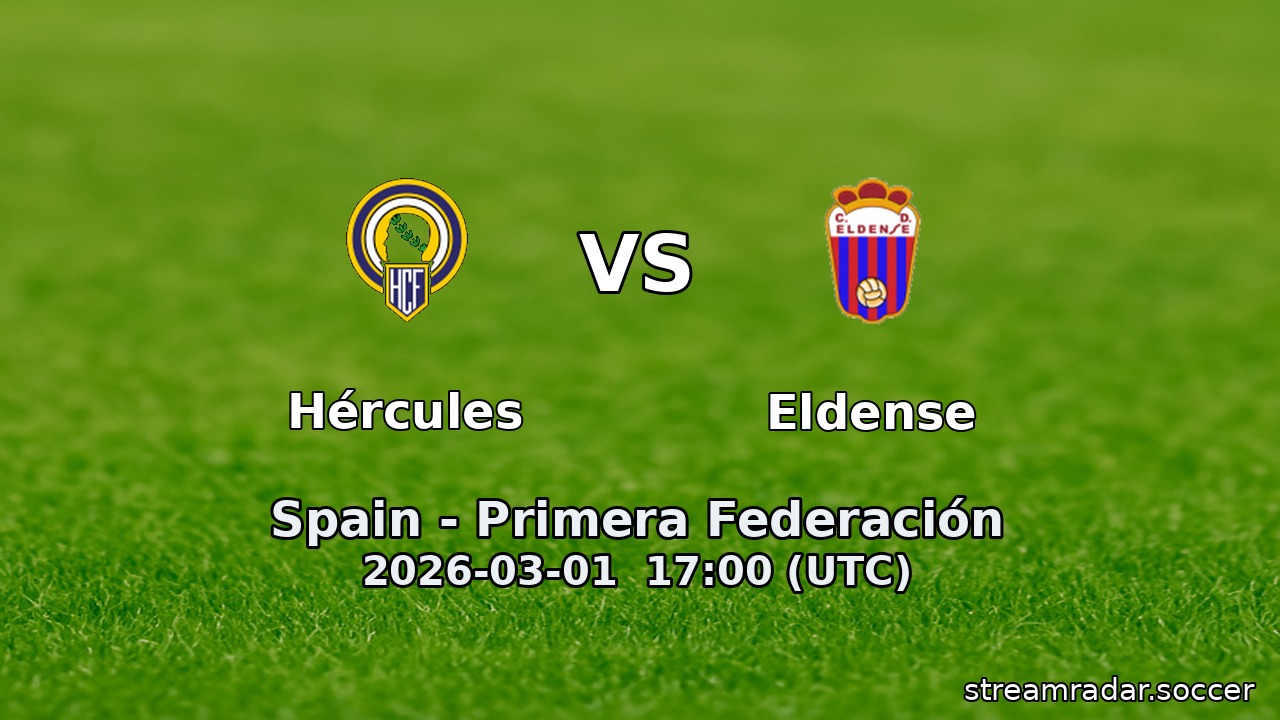 Hércules vs Eldense