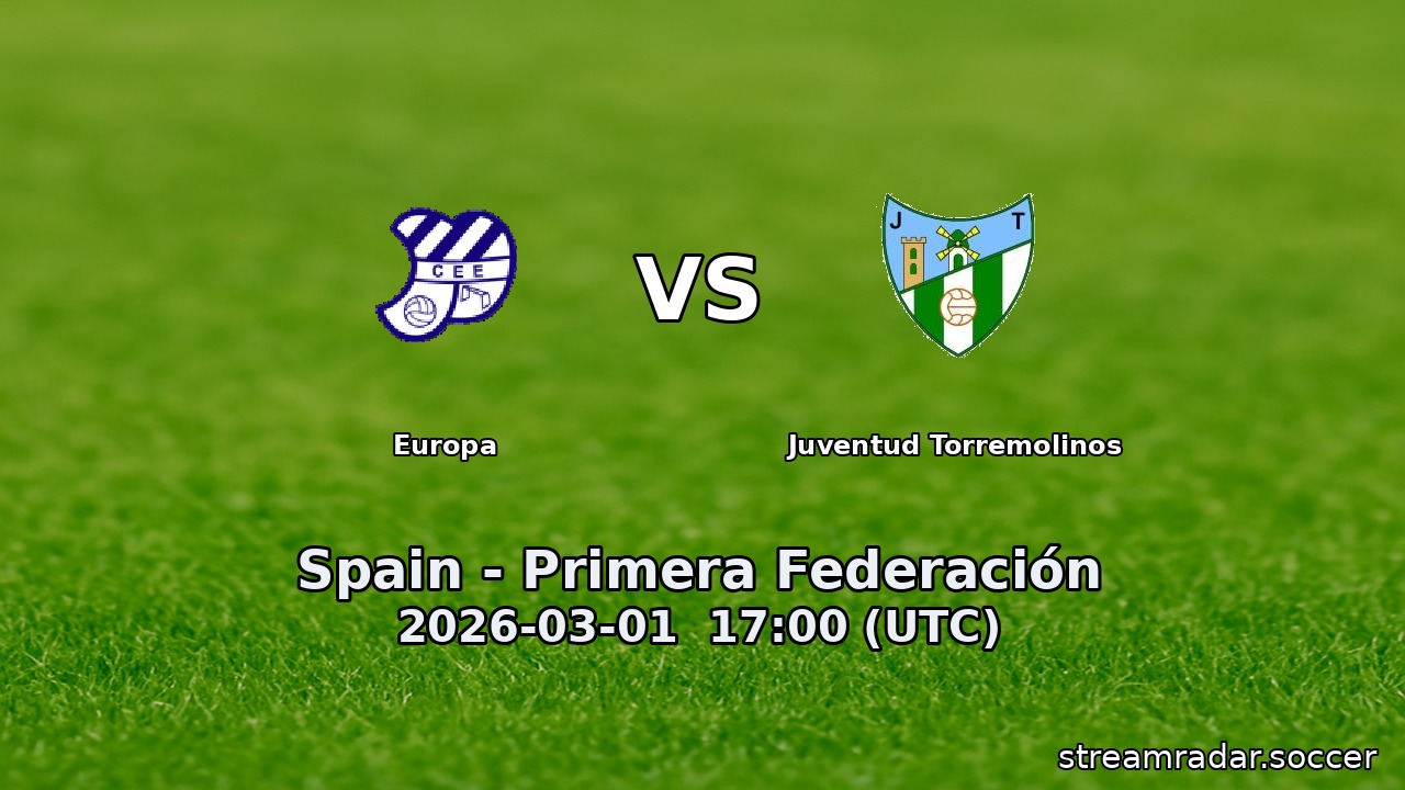 Europa vs Juventud Torremolinos