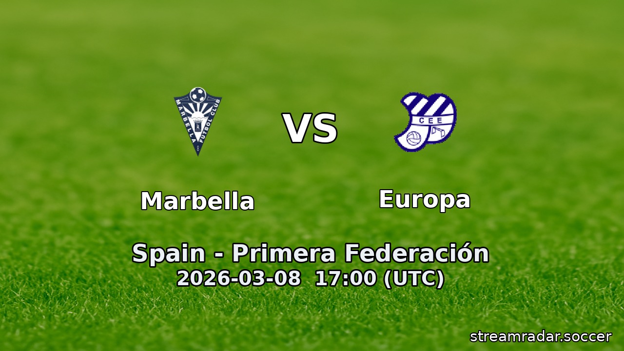Marbella vs Europa