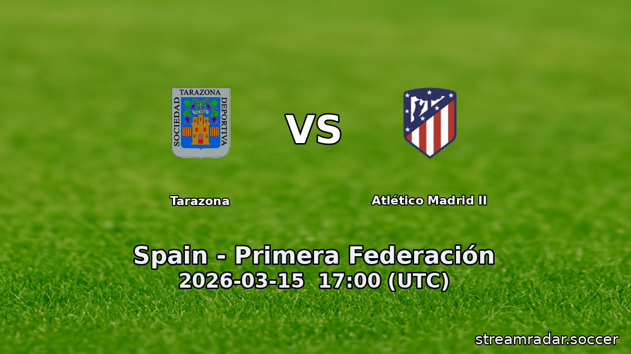 Tarazona vs Atlético Madrid II