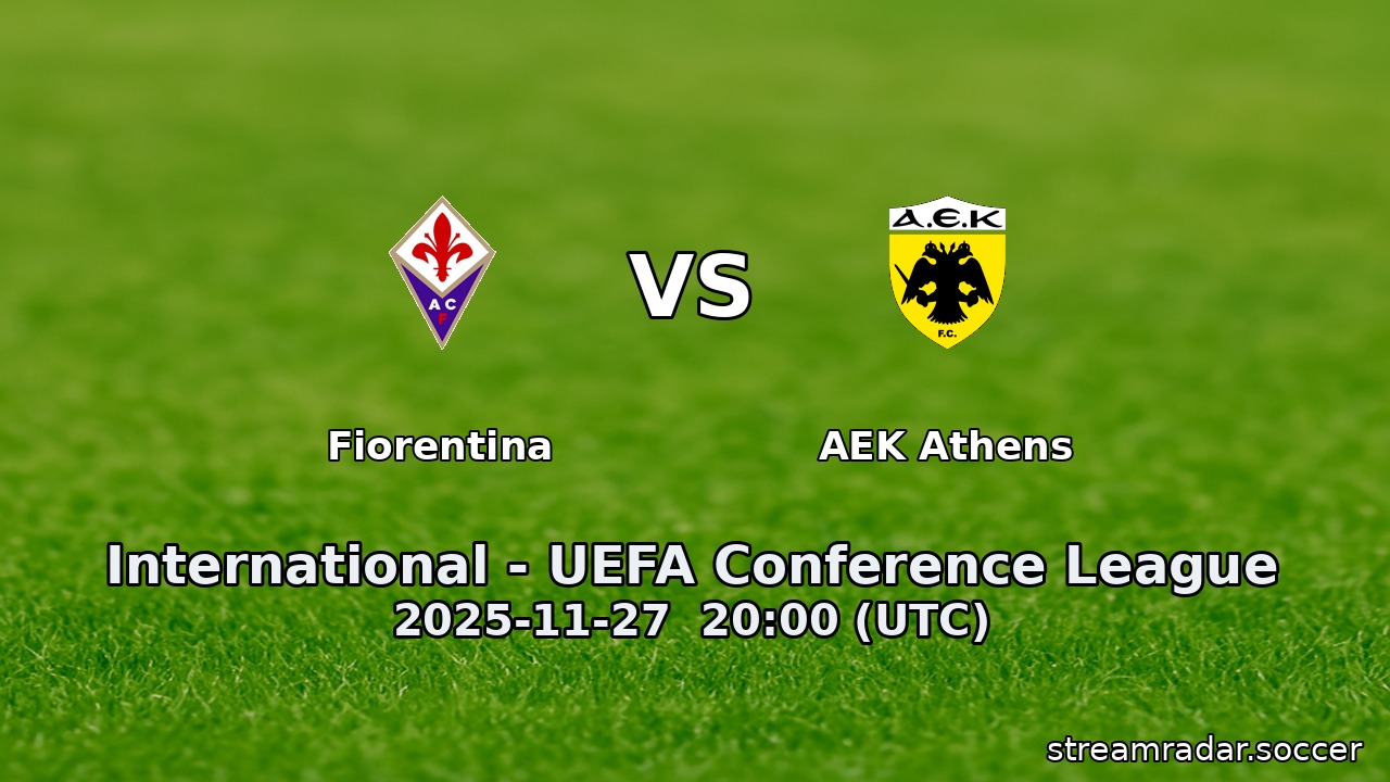 Fiorentina vs AEK Athens