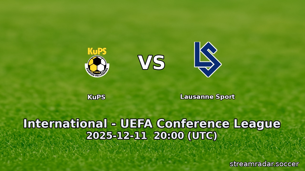 KuPS vs Lausanne Sport